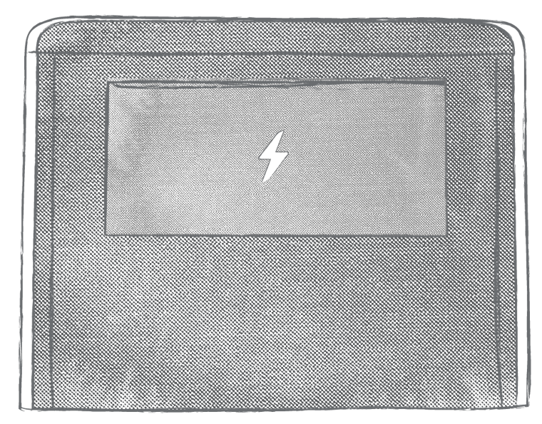 A sketch of BETA's charge cube